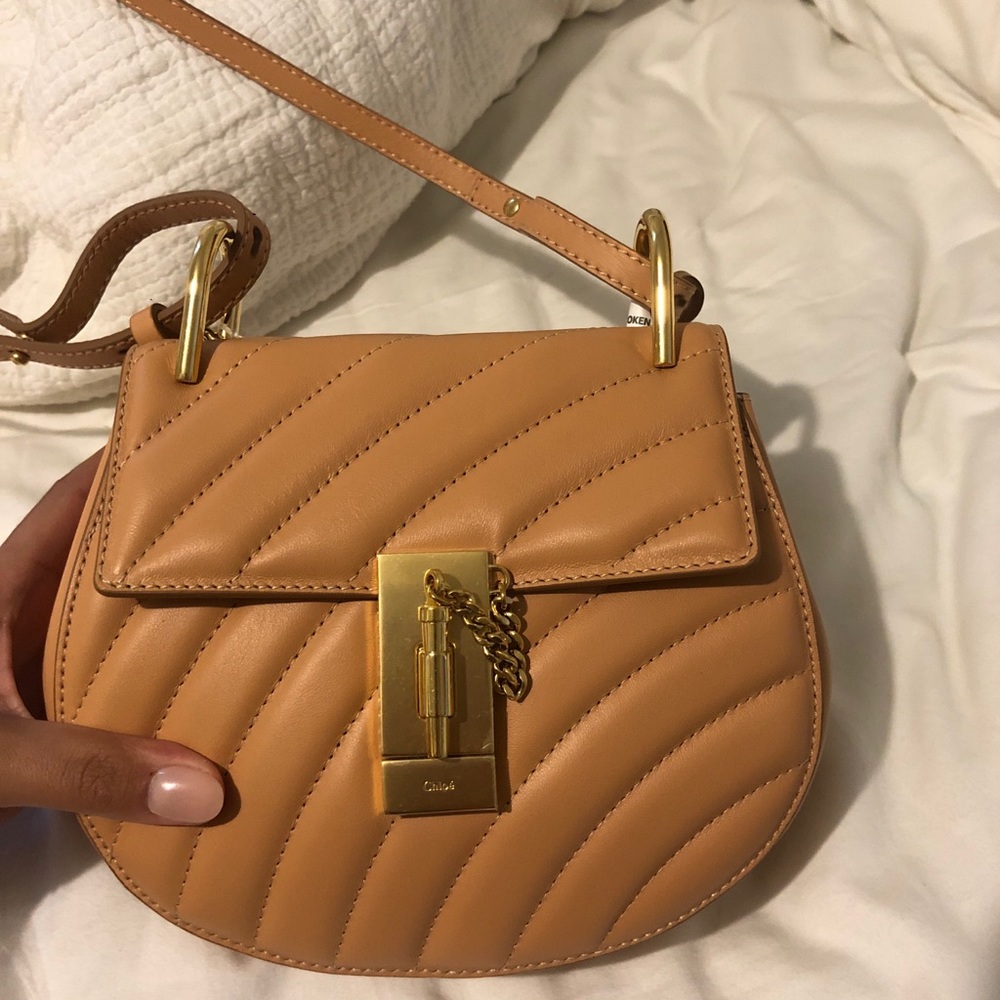 CHLOE DREW BIJOU CROSSBODY Quilted Shoulder Bag